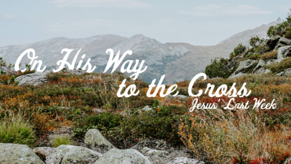 On His Way to the Cross: Jesus\' Last Week